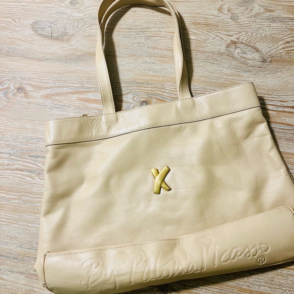 Paloma Picasso Vintage Leather Purse